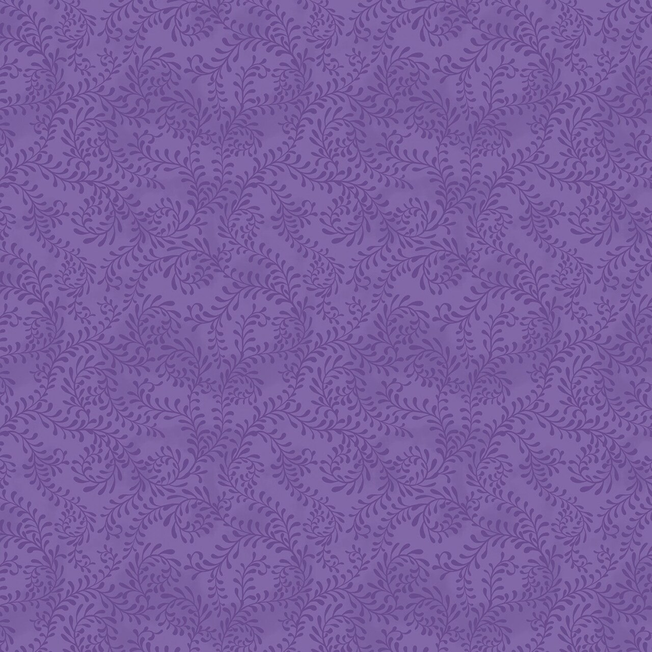 Fabric Wilmington Essentials Purple Swirling Leaves by the Quarter Yard 27650-606